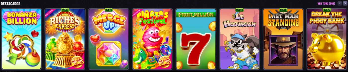 MrPacho Casino Juegos Destacados MrPacho Casino juegos destacados con una selección de slots populares